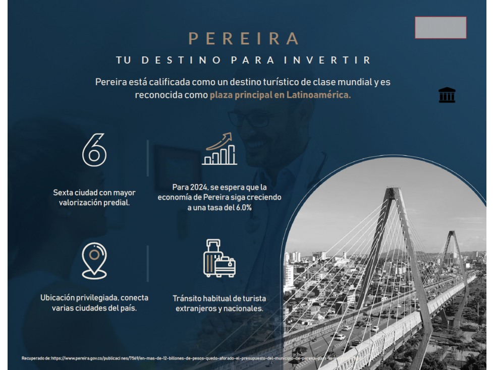 EN VENTA PROYECTO TORRE BOUTIQUE DE HOSPEDAJE PINARES PEREIRA — foto 2