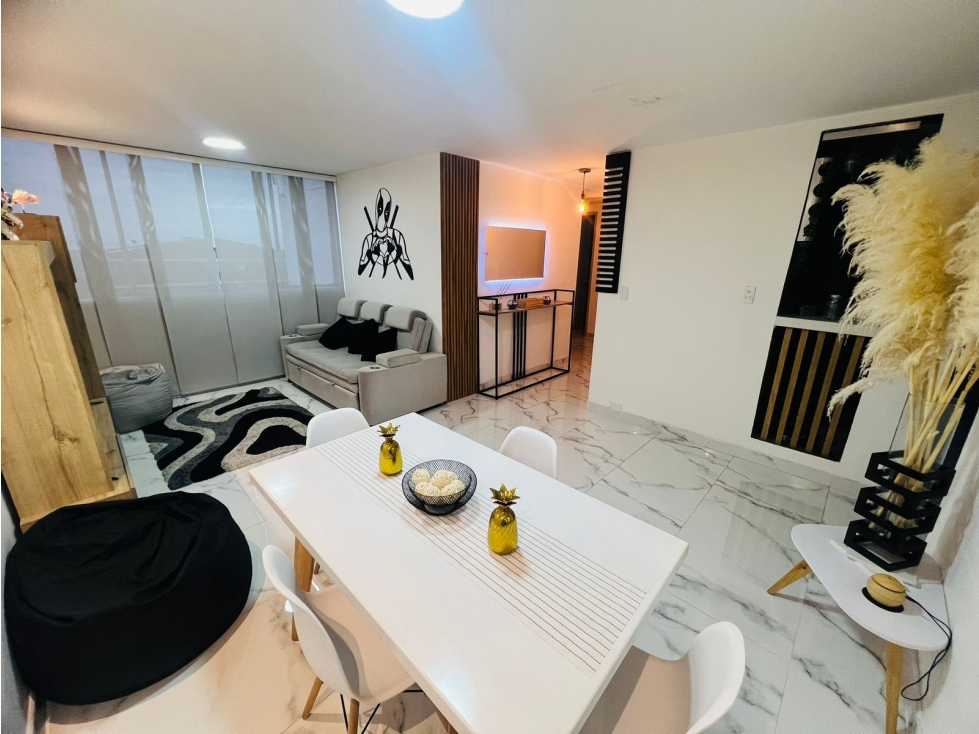 EN VENTA APARTAMENTO AMOBLADO REMODELADO AV SUR PEREIRA — foto 3