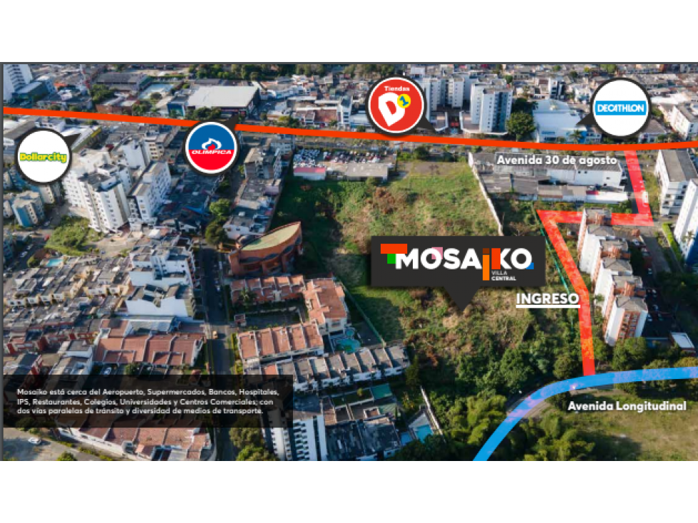 PROYECTO SOBRE PLANOS APARTAMENTOS AV 30 DE AGOSTO PEREIRA — foto 3