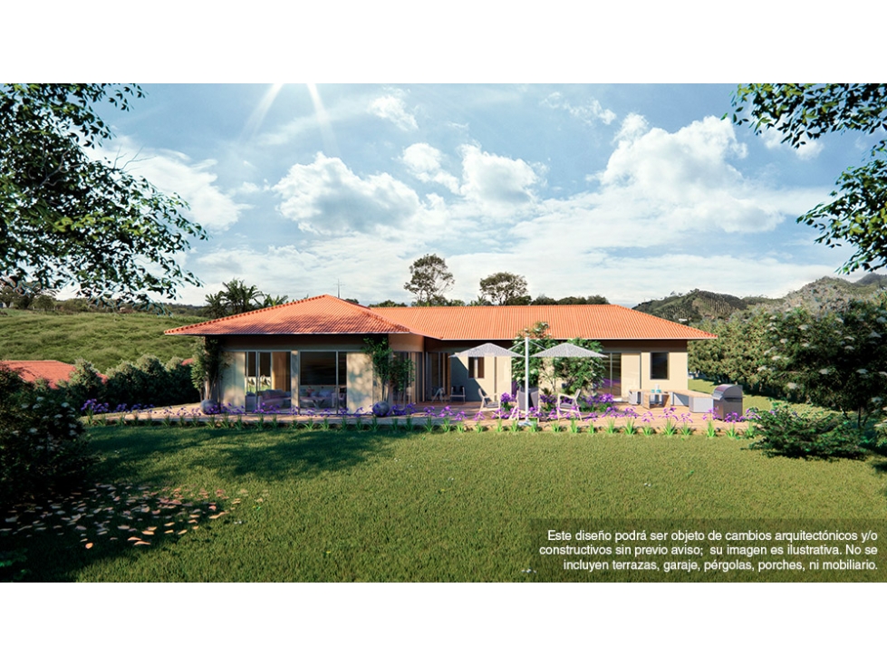 EN VENTA CASA CAMPESTRE EN CONDOMINIO SECTOR COMBIA - PEREIRA