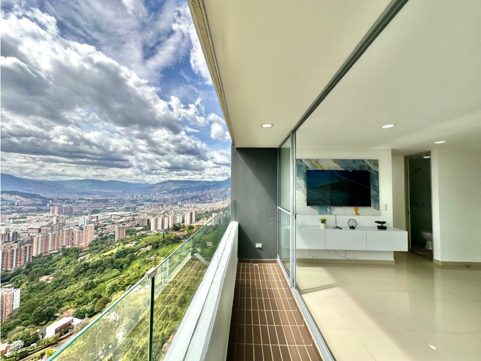 Apartamento para la renta amoblada en Sabaneta, sector Las lomitas