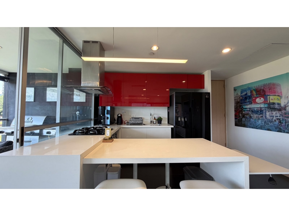 Apartamento para renta amoblada en El Poblado, piso 5 — foto 2