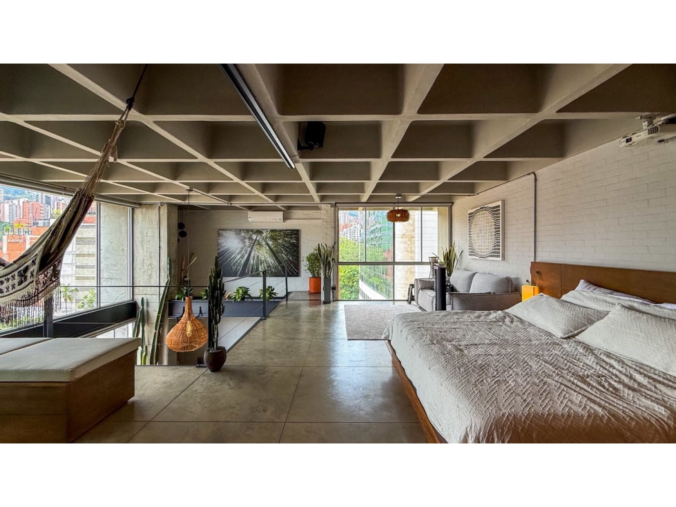 Apartamento dúplex para renta amoblada en El Poblado, Astorga — foto 5