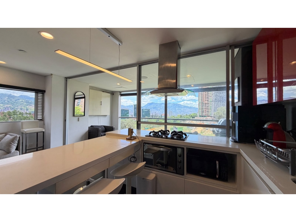 Apartamento para renta amoblada en El Poblado, piso 5 — foto 4