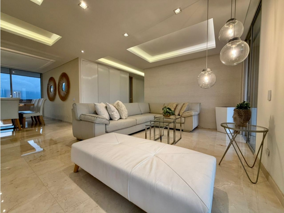Apartamento para renta amoblada en El Poblado, piso 24 — foto 2