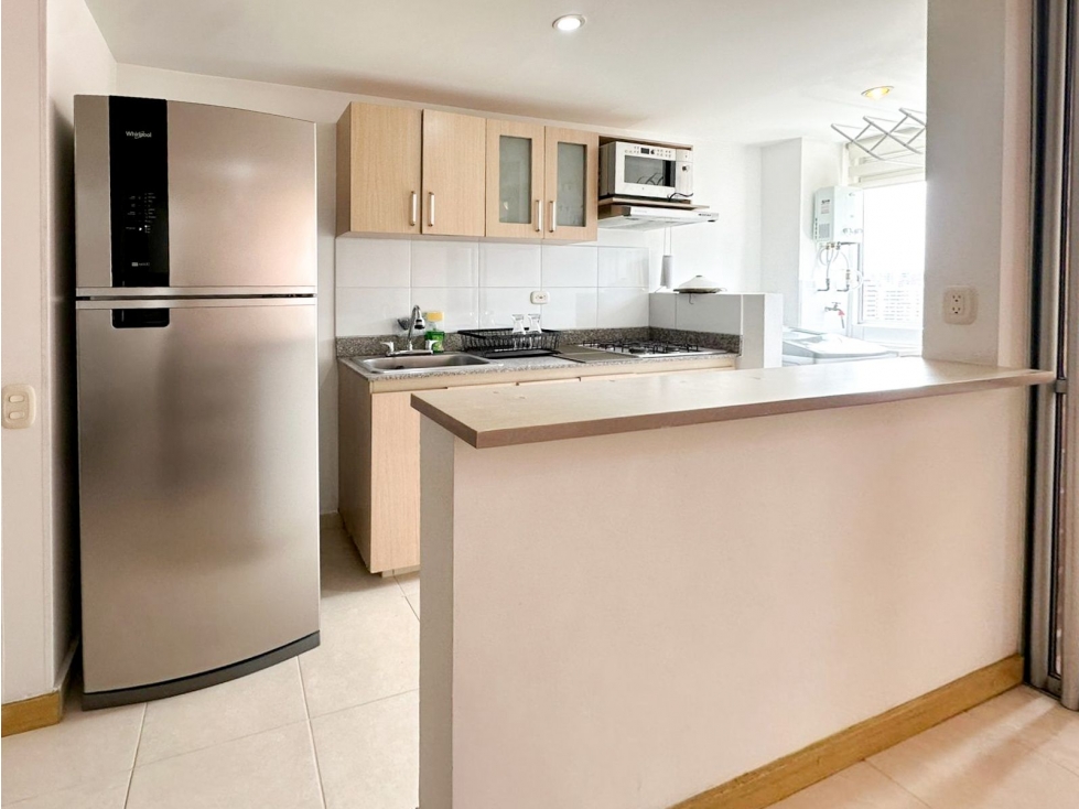 Apartamento para la renta amoblada en Sabaneta, piso 22 — foto 2
