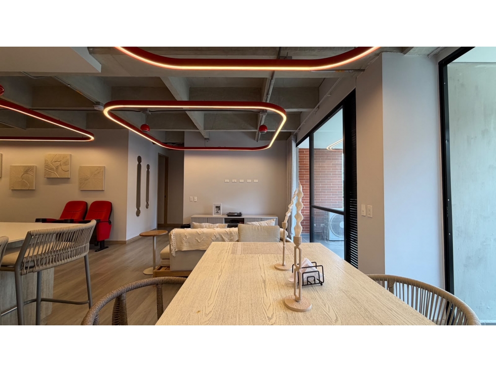 Apartamento para renta amoblada en Envigado, La orquídea