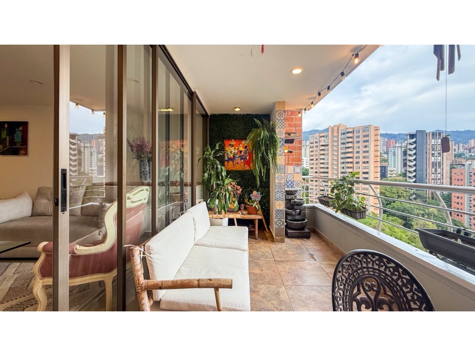 Apartamento para renta amoblada en El Poblado, milla de oro — foto 3