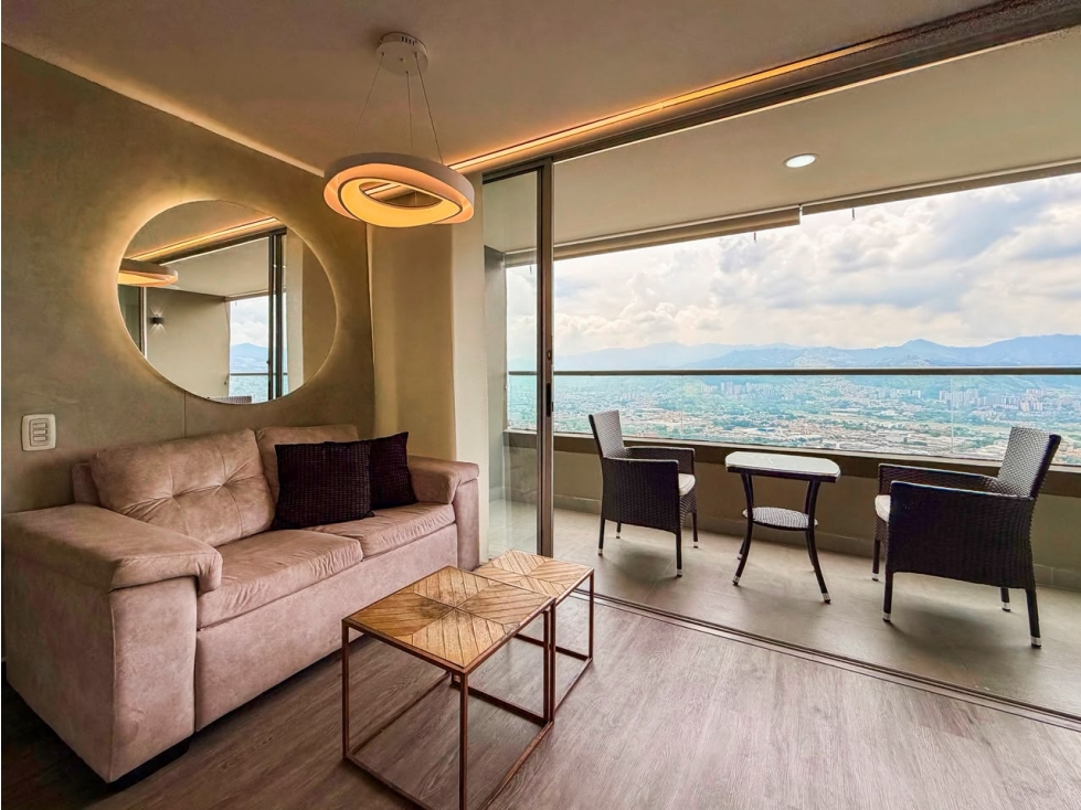 Apartamento para renta amoblada en Palmas, piso 3