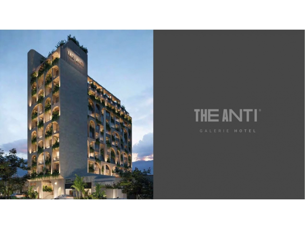 Suites en hotel para la venta en El Poblado