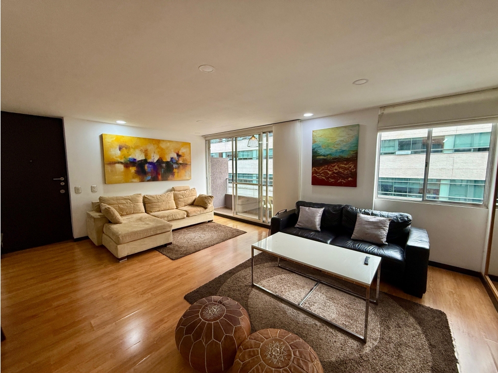 Apartamento para la renta amoblada en ciudad del río piso 12