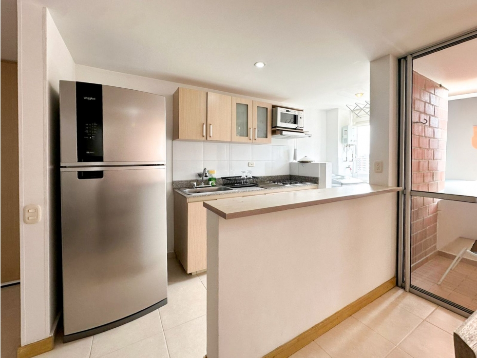 Apartamento para la renta amoblada en Sabaneta, piso 22 — foto 4