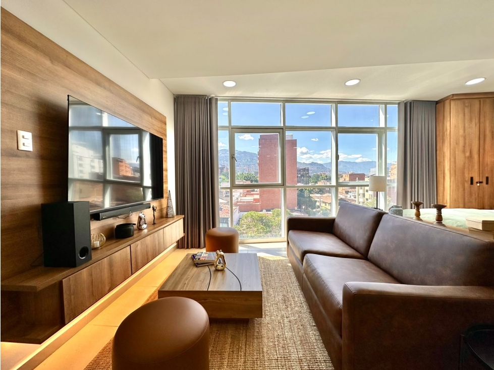 APARTALOFT AMOBLADO EN VENTA LAURELES, MEDELLÍN