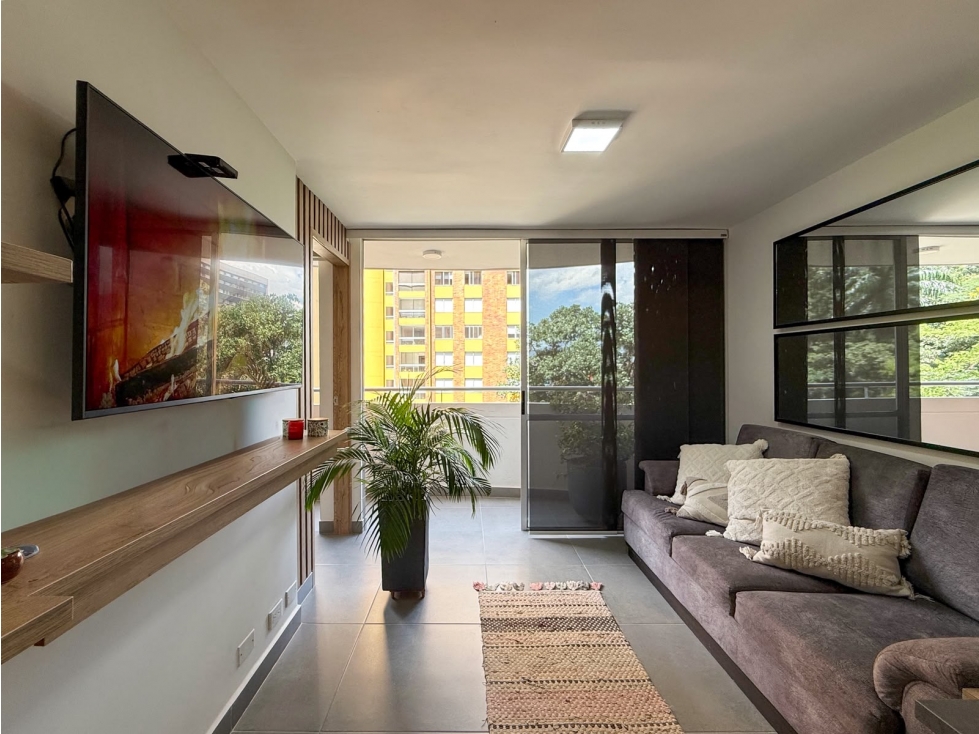 Apartaestudio para renta amoblada en El Poblado, Milla de oro — foto 2
