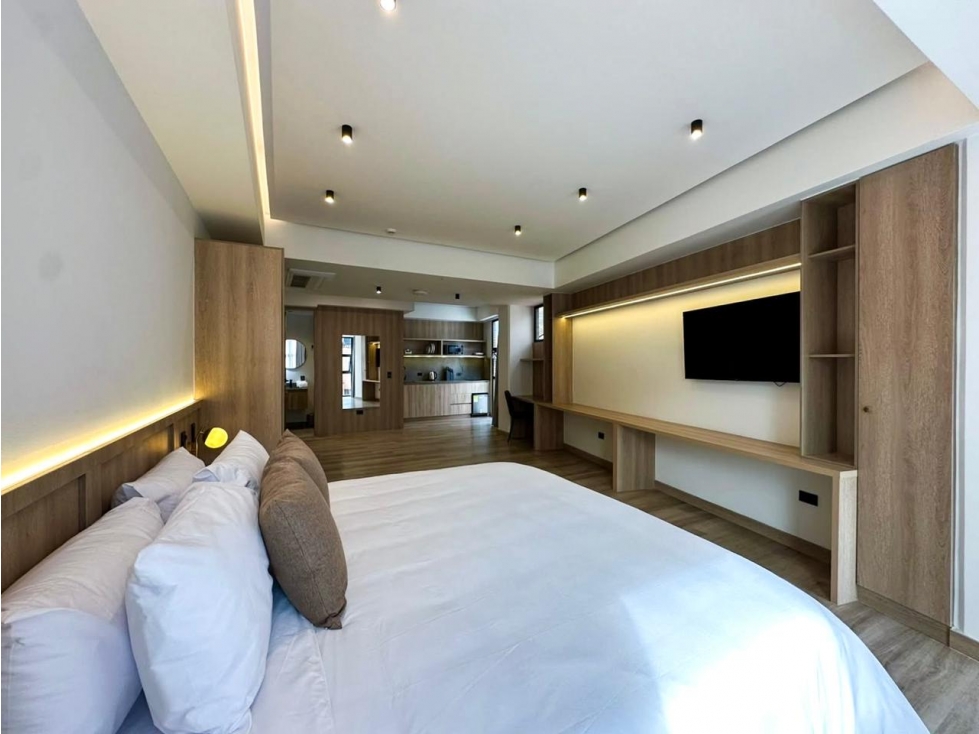Apartasuite para renta amoblada en Laureles, Conquistadores — foto 2