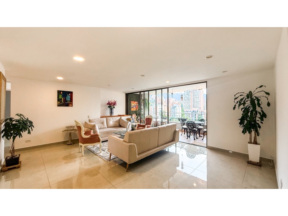 Apartamento para renta amoblada en El Poblado, milla de oro — foto 2