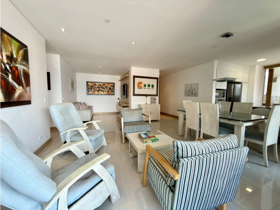 Apartamento para la renta amoblada en los Parra, piso 13 — foto 2
