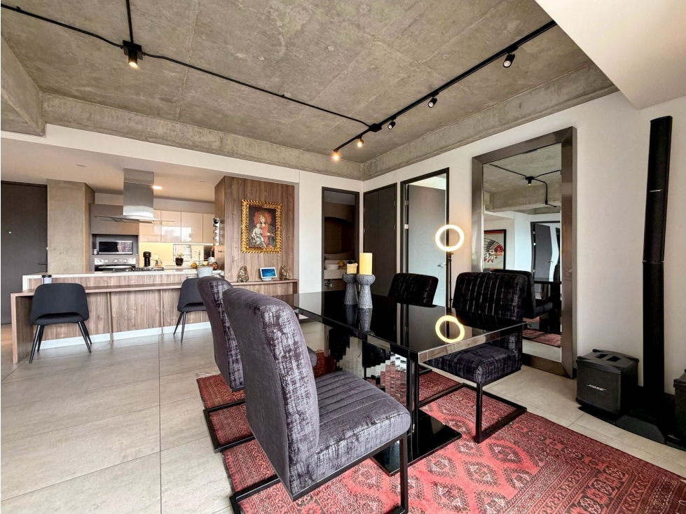 Apartamento amoblado en renta cerca al San Fernando Plaza, piso 11