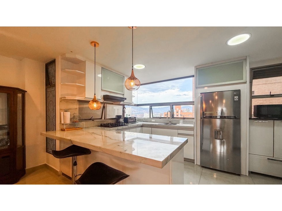 Apartamento para renta amoblada en El Poblado, milla de oro — foto 4