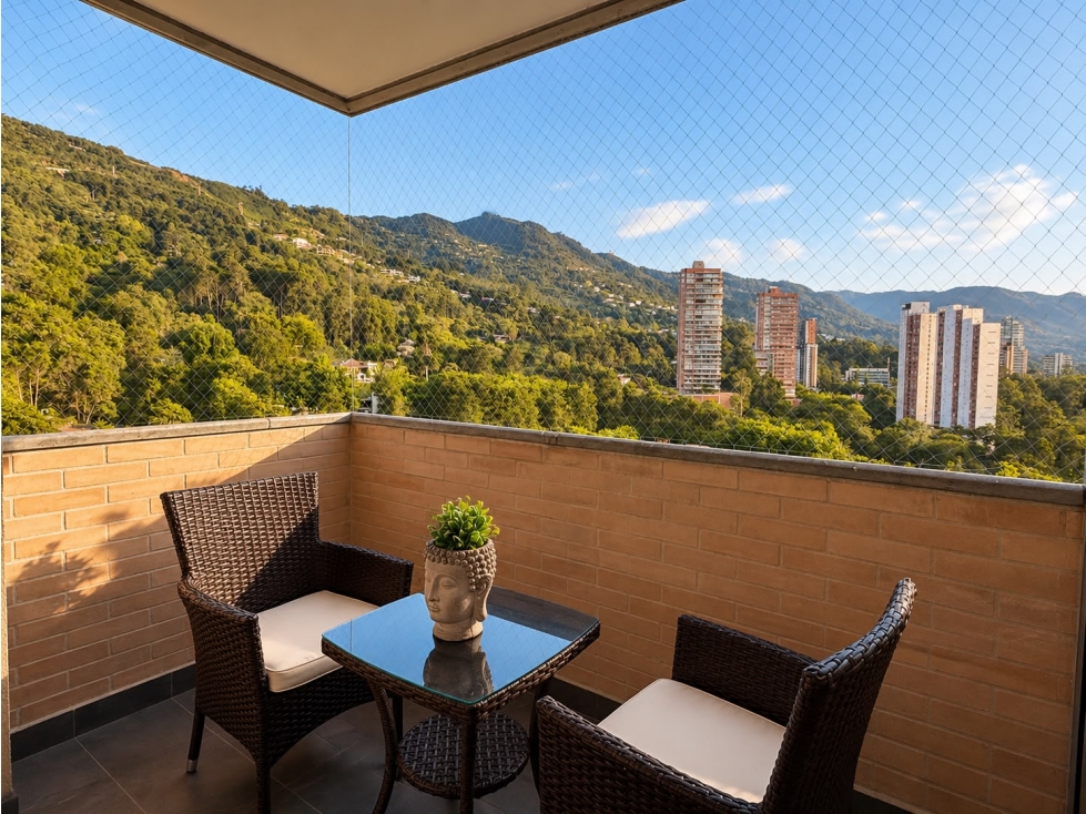 Apartamento para renta amoblada en El Poblado, La calera piso 24 foto 4