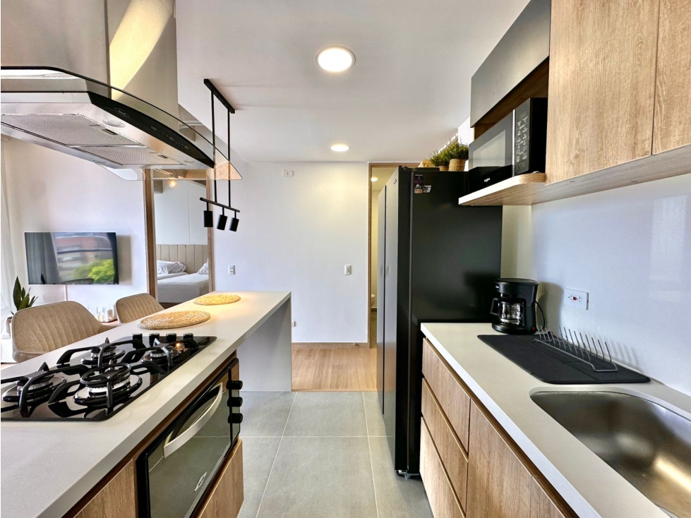 Apartamento para la renta amoblada en Envigado-Escobero, piso 18 — foto 3