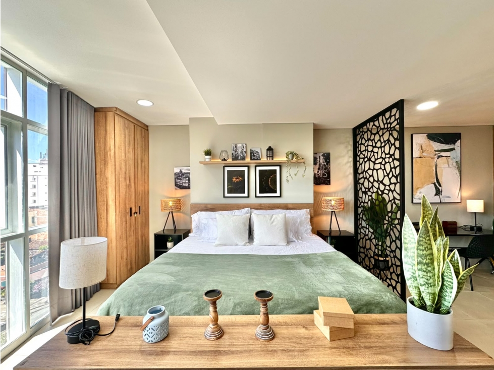 APARTALOFT AMOBLADO EN VENTA LAURELES, MEDELLÍN — foto 4