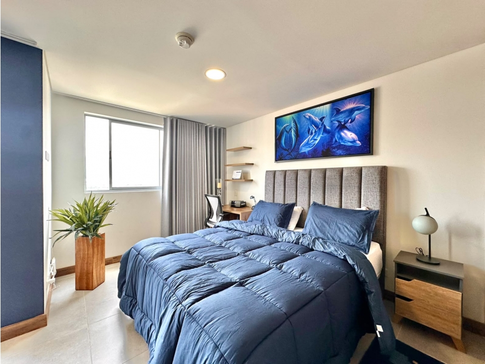 Apartaestudio para renta amoblada en ciudad del río, piso 26 — foto 4
