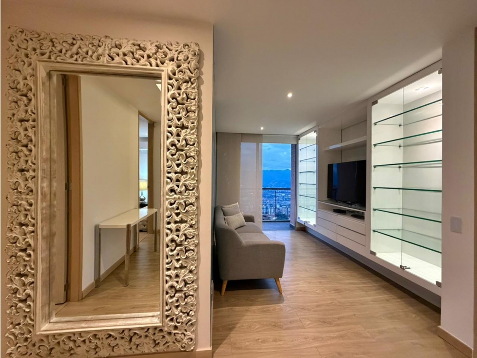 Apartamento para renta amoblada en El Poblado, piso 24 — foto 4