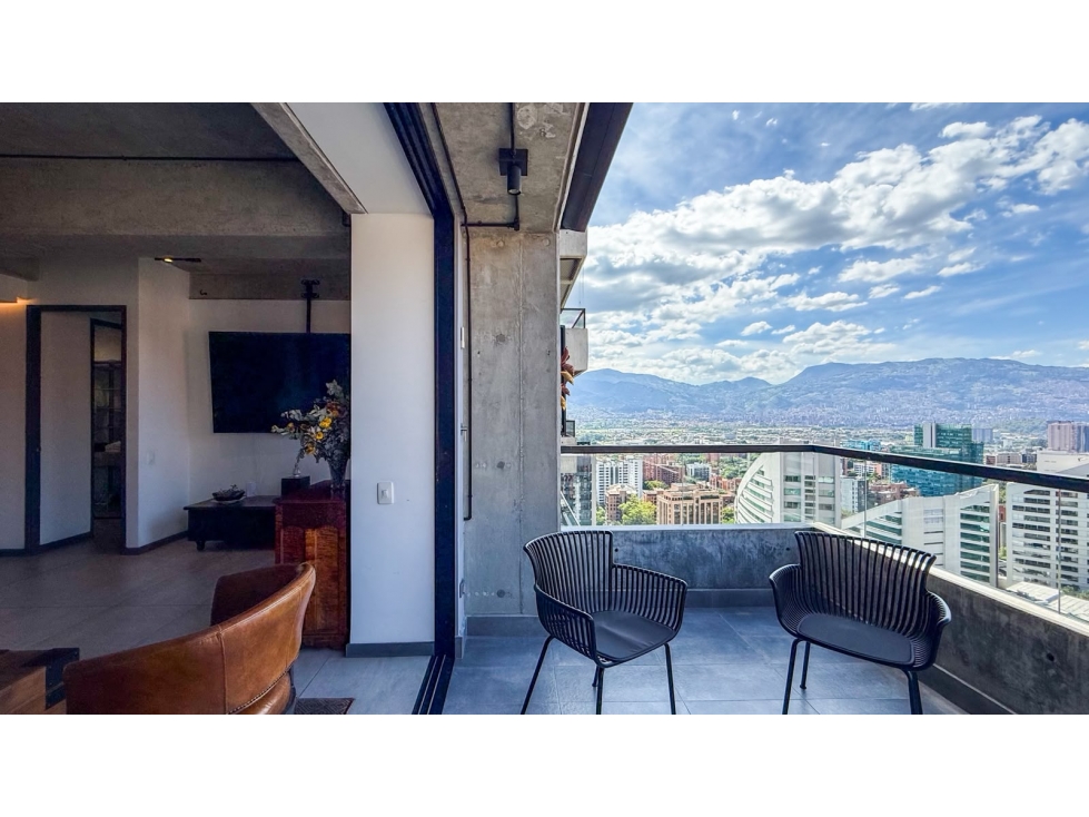 Apartamento para renta amoblada en El Poblado, Milla de oro, piso 18 — foto 6