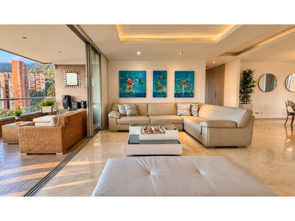 Apartamento para renta amoblada en El Poblado, La calera piso 24