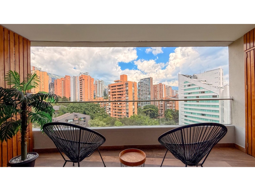 Apartamento en Av El Poblado para renta amoblada — foto 3