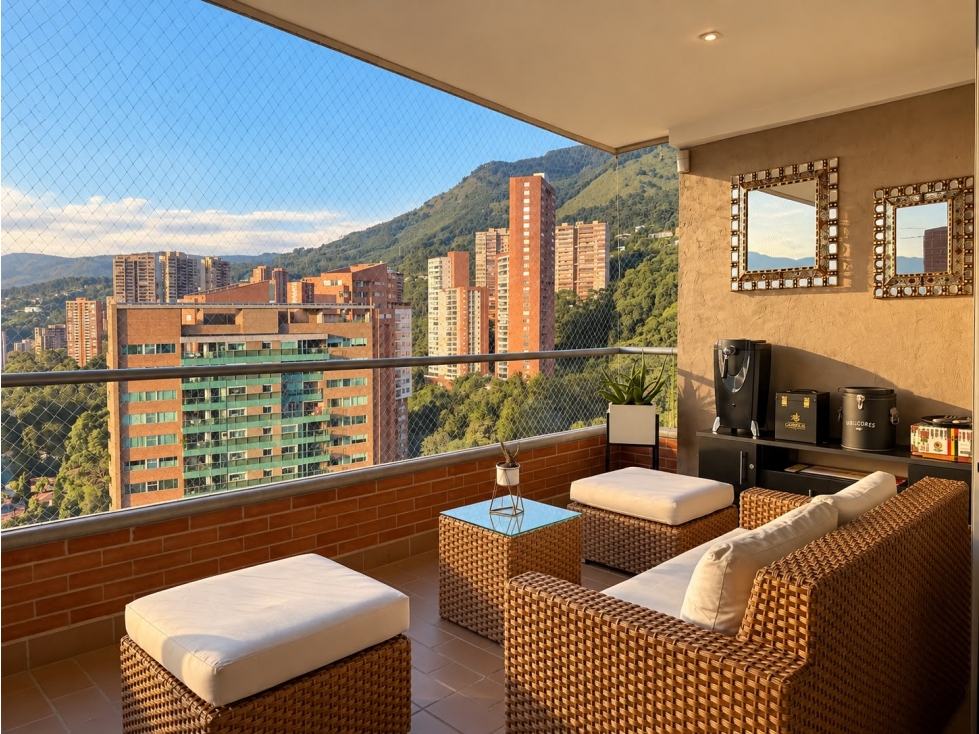 Apartamento para renta amoblada en El Poblado, La calera piso 24 foto 9