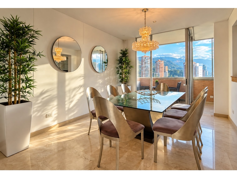 Apartamento para renta amoblada en El Poblado, La calera piso 24 foto 10