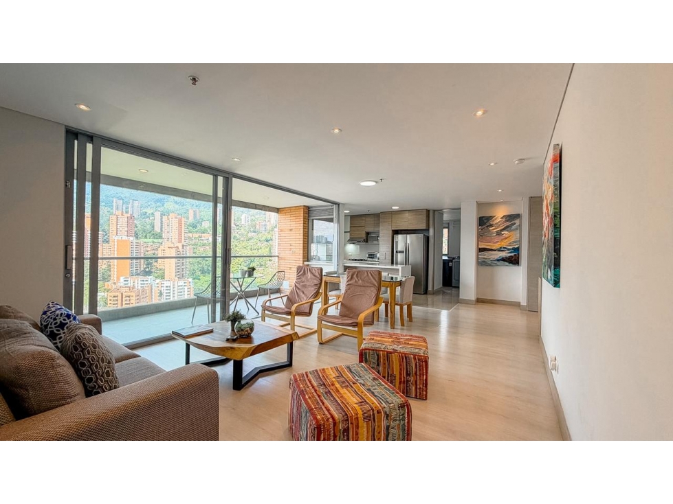 Apartamento amoblado en Provenza piso 31