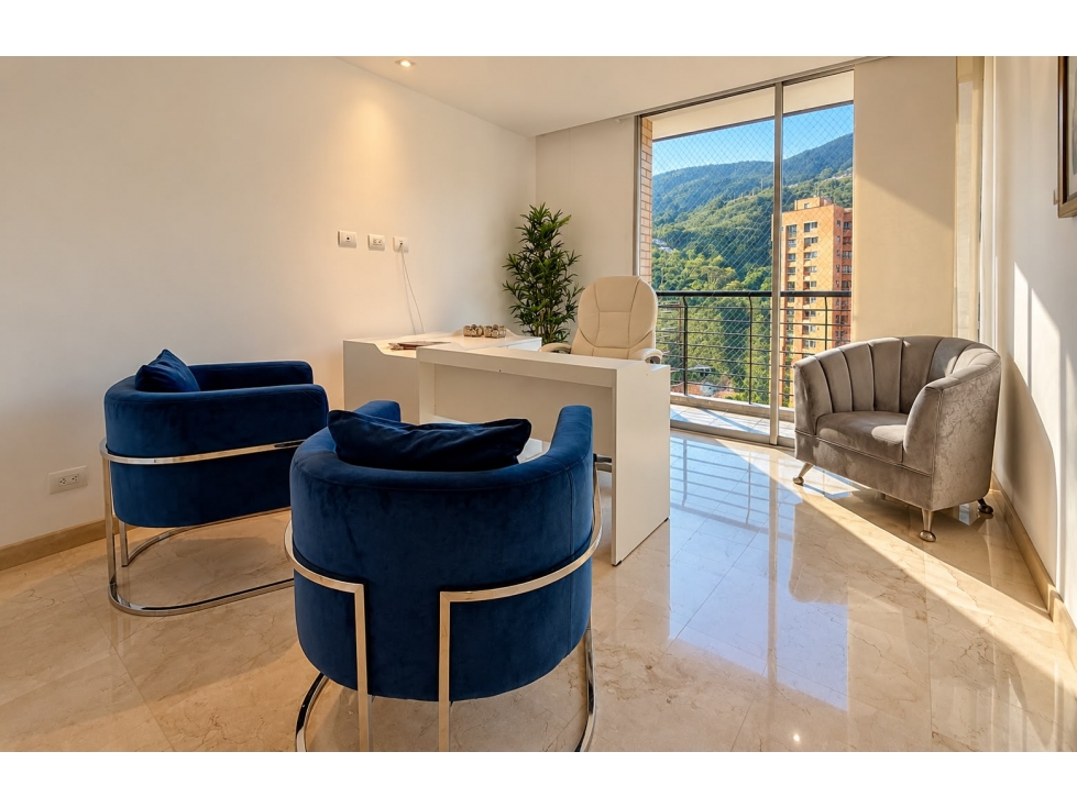 Apartamento para renta amoblada en El Poblado, La calera piso 24 foto 11