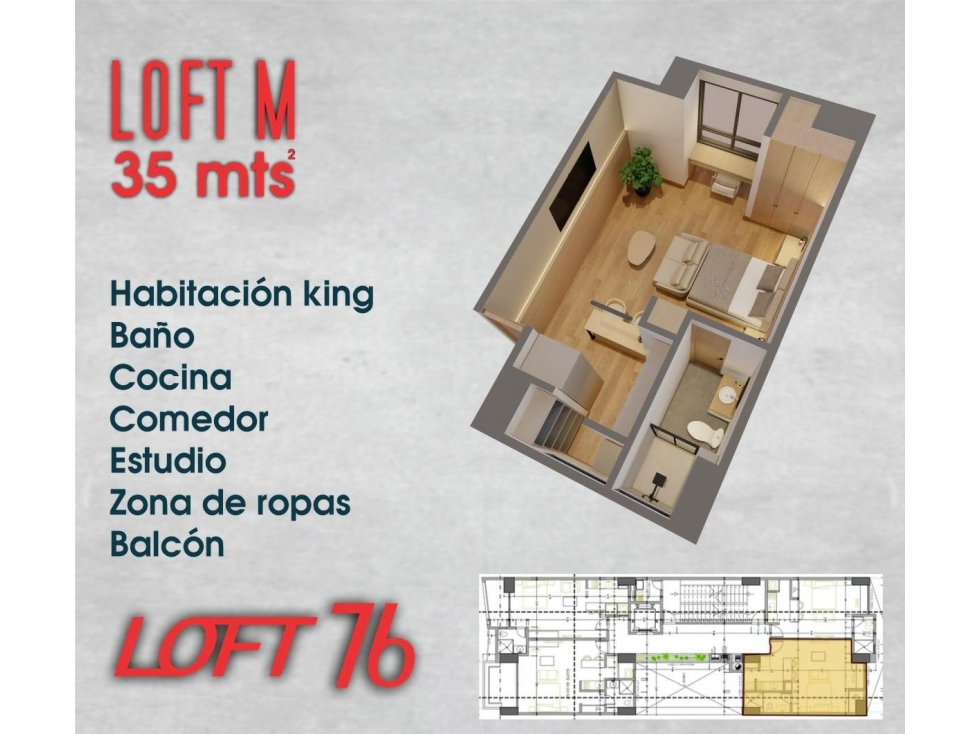 Proyecto de Loft en Laureles — foto 4