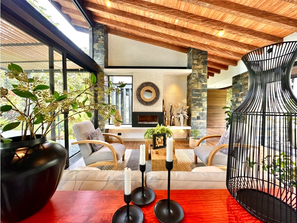 Casa campestre de lujo para venta en La ceja, dentro de parcelación — foto 4