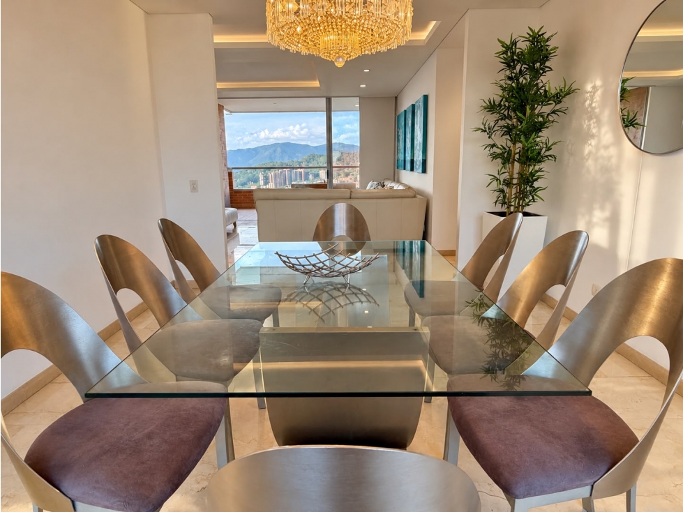 Apartamento para renta amoblada en El Poblado, La calera piso 24 foto 12