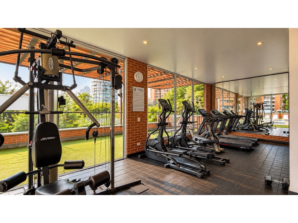 Apartamento para renta amoblada en El Poblado, La calera piso 24 foto 16