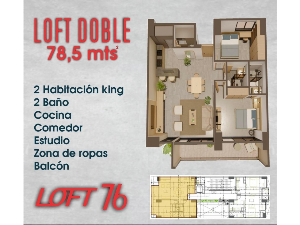 Proyecto de Loft en Laureles — foto 5