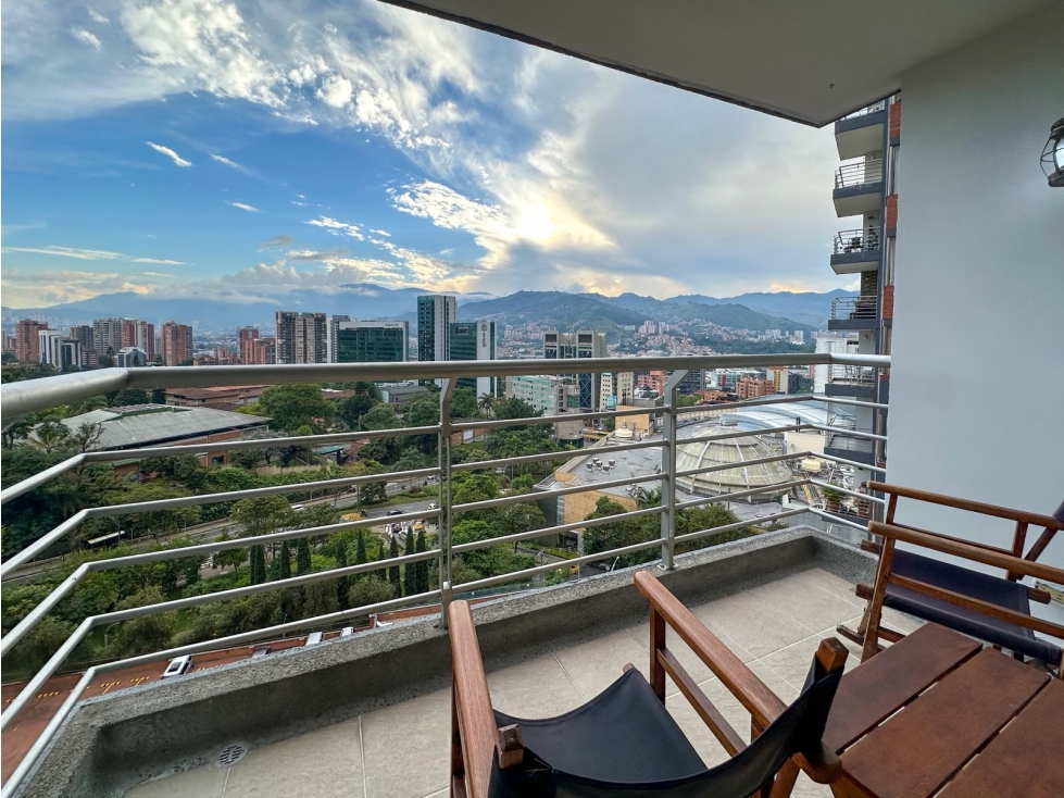 Apartamento para la renta amoblada en El Poblado, Los Balsos — foto 6