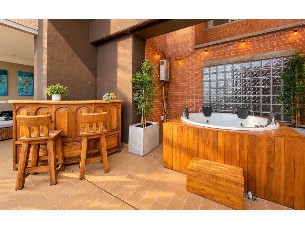 Apartamento para renta amoblada en El Poblado, La calera piso 24 foto 26