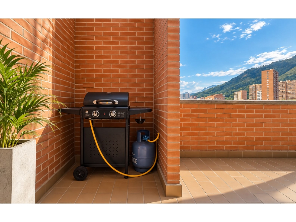 Apartamento para renta amoblada en El Poblado, La calera piso 24 foto 30
