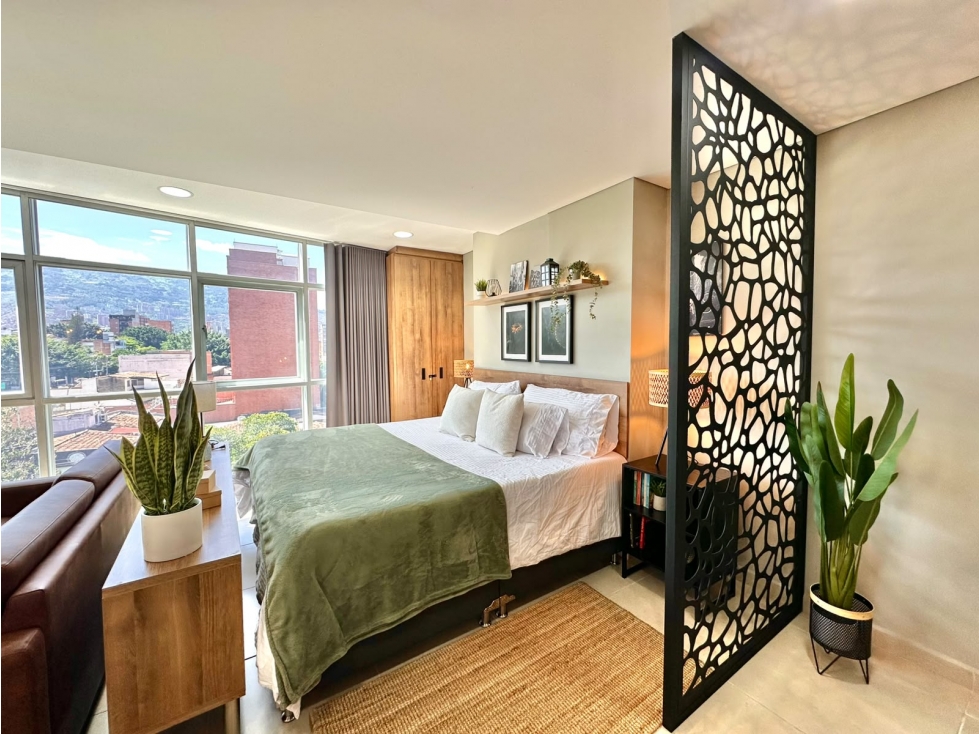 APARTALOFT AMOBLADO EN VENTA LAURELES, MEDELLÍN — foto 2