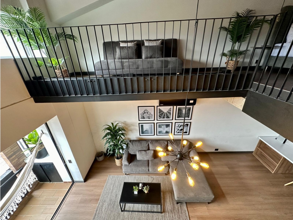 Espectacular apartaestudio dúplex para renta amoblada en Laureles — foto 3