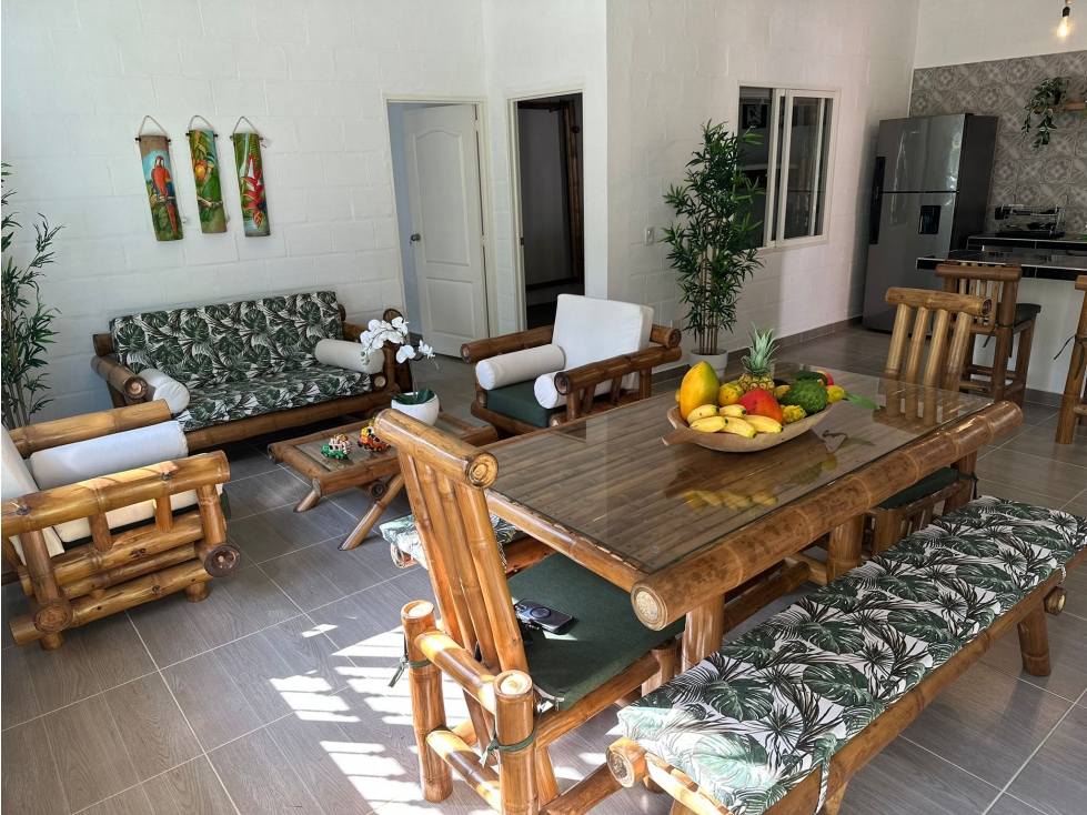 VENDO LINDA CASA AMOBLADA EN CALIMA DARIEN (D.M) CW:9227270 - 4