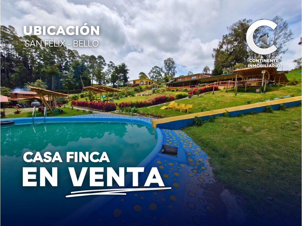 Venta Casa Campestre San Pedro de los Milagros