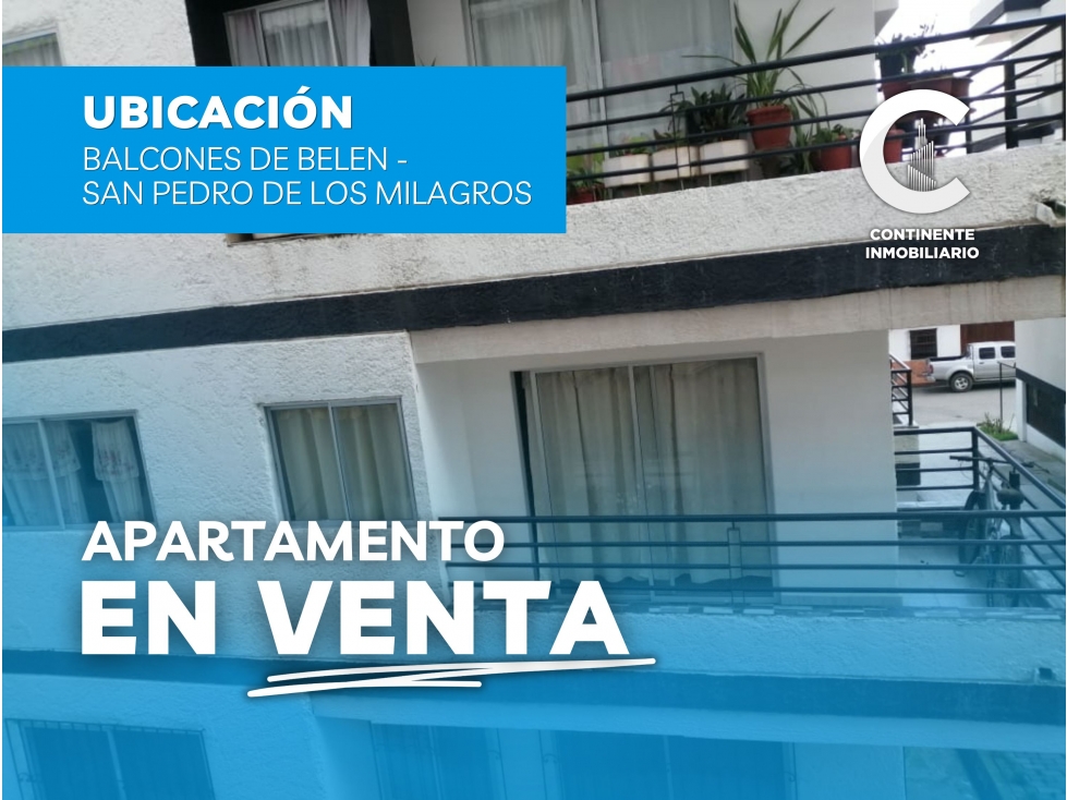Venta apartamento, barrio Belén