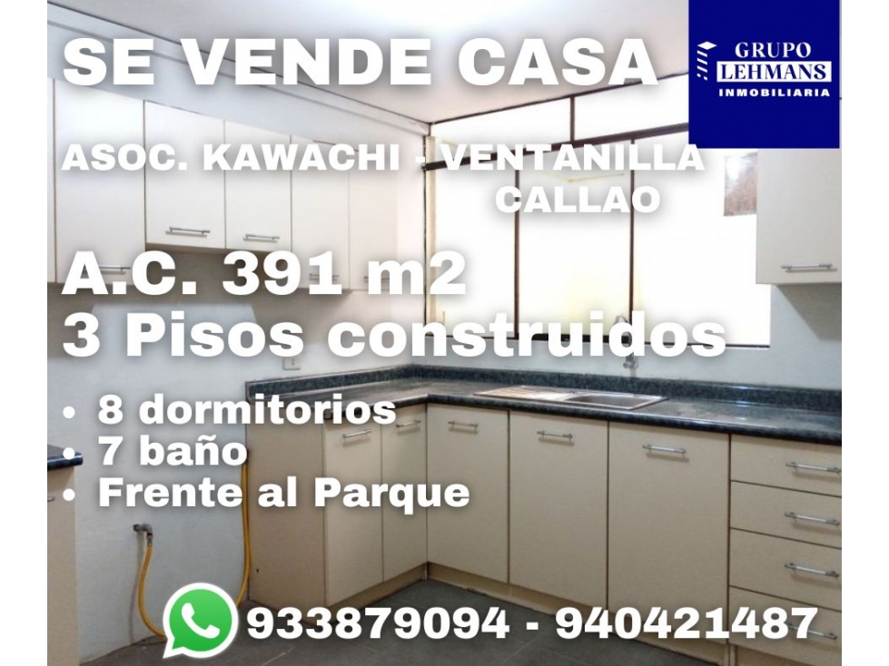 Se vende casa Kawachi Pachacutec Ventanilla 3 pisos - 1
