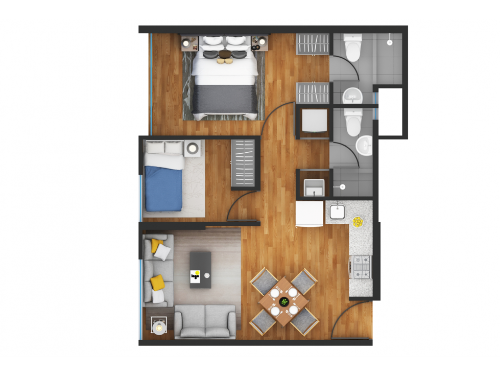 Se vende departamento San Miguel 49.5 m2 estreno - 6